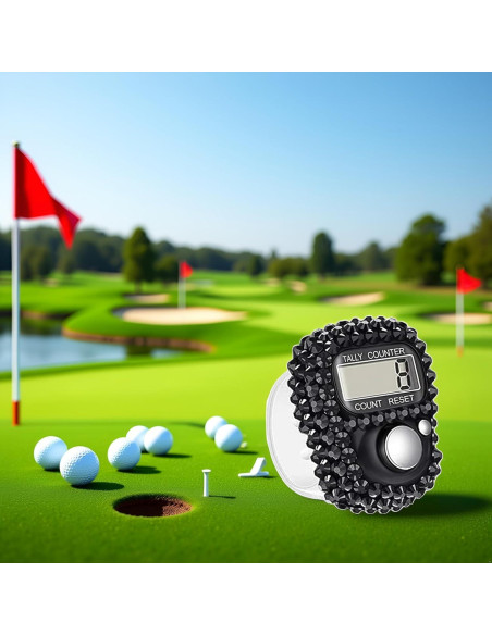 Contador Digital de Dedo Yxinjy 1 con Pantalla LCD Negra