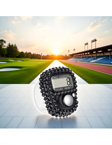 Contador Digital de Dedo Yxinjy 1 con Pantalla LCD Negra