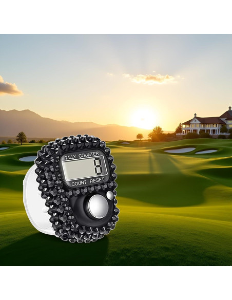 Contador Digital de Dedo Yxinjy 1 con Pantalla LCD Negra