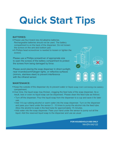 Dispensador Automático de Jabón Secura 500ml Gris Oscuro