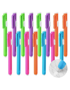Gomas de Borrar Retráctiles Teling 30 Pcs Multicolor