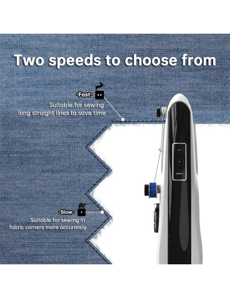 Máquina de Coser Portátil Aovly Weave X para Principiantes