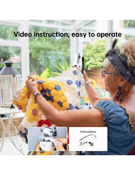 Máquina de Coser Portátil Aovly Weave X para Principiantes