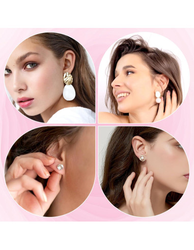 2000 Piezas Hallazgos de Pendientes FdcZeyxior Oro y Plata