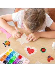 Tableros de Perlas de Fusión Healifty 4 Pcs 10x10 cm 2