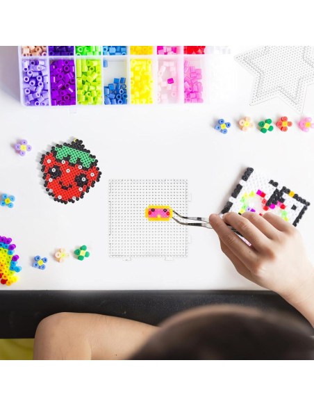 Tableros de Perlas de Fusión Healifty 4 Pcs 10x10 cm