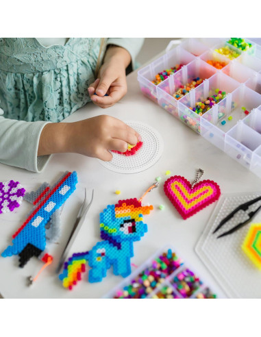 Tableros de Perlas de Fusión Healifty 4 Pcs 10x10 cm