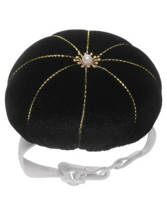 Almohadilla de Muñeca Harfington Negra para Costura y Quilting