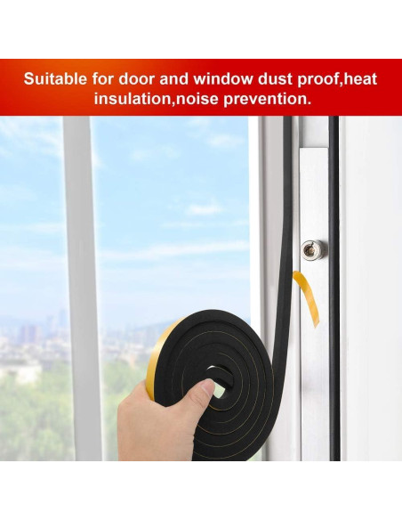 Tira de Sellado para Puerta MIKOSI 7.92m Espuma Impermeable