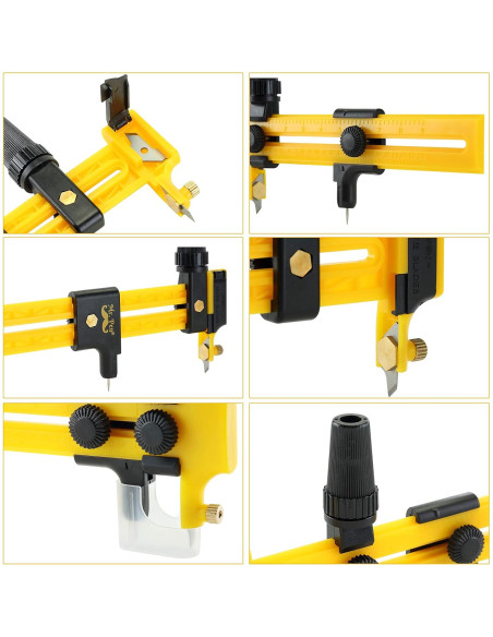 Cortador de Círculos Mr. Pen 15.88 cm para Manualidades