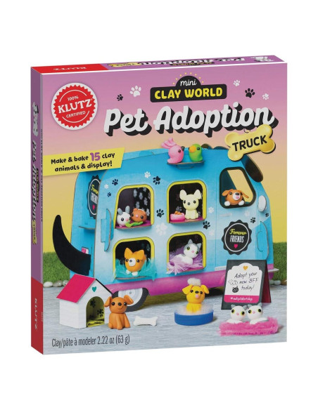Kit de Manualidades Klutz Mini Clay World Adopción Mascotas 8-12 años