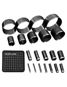 Juego de Cortadores Circulares de Cuero YKSPLUSK 21 Piezas