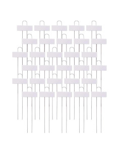 Foraineam 30 Etiquetas de Metal para Plantas 27cm Resistentes