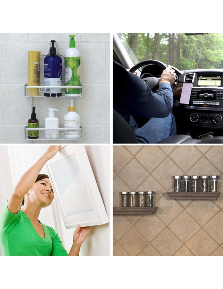 Cinta Doble Cara Alien 9.14m Alta Resistencia Transparente