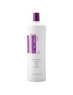 Fanola No Yellow Máscara de Cabello 1000 ml - Acondicionador Profundo para Rubio y Gris