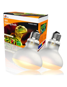 Bombillas de Calor para Reptiles Repticircle 100W - Paquete de 2