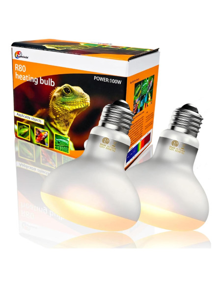 Bombillas de Calor para Reptiles Repticircle 100W - Paquete de 2