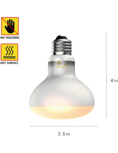 Bombillas de Calor para Reptiles Repticircle 100W - Paquete de 2 2