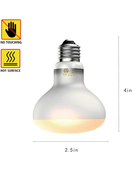 Bombillas de Calor para Reptiles Repticircle 100W - Paquete de 2