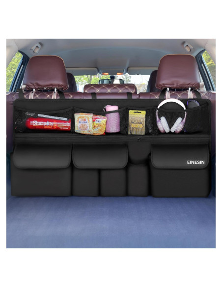 Organizador de Maletero Einesin 104x51cm Plegable Negro