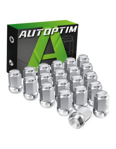 Tuercas de Rueda M12x1.5 Cromadas AUTOPTIM - 20 Piezas