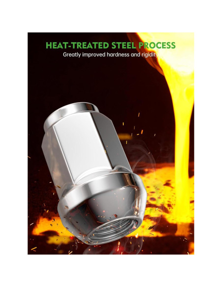 Tuercas de Rueda M12x1.5 Cromadas AUTOPTIM - 20 Piezas