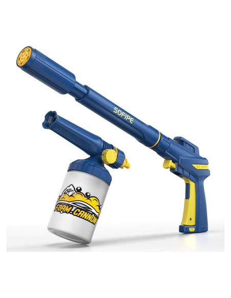 Pistola de Lavado a Presión 5-en-1 SOFIPE con Caño de Espuma