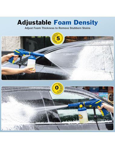 Pistola de Lavado a Presión 5-en-1 SOFIPE con Caño de Espuma