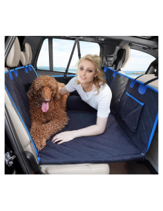 Extensor de Asiento Trasero para Perros H HOH-Tech Malla Negra