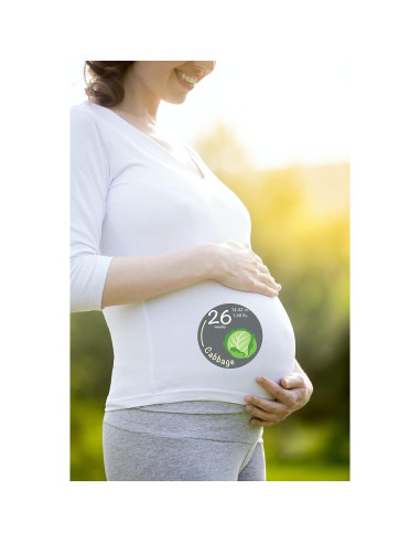 Calcomanías de Embarazo Bebon - 40 Hitos Semanas 5 a 40