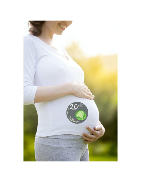 Calcomanías de Embarazo Bebon - 40 Hitos Semanas 5 a 40