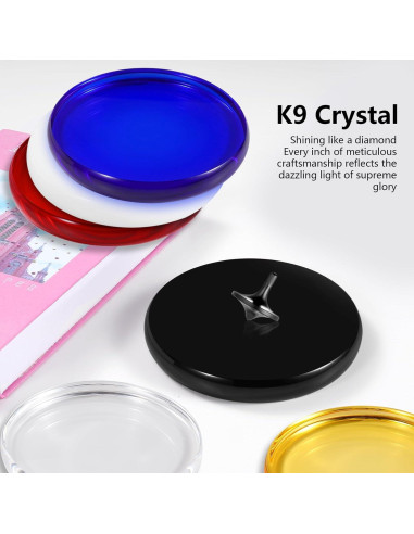 Base de Trompo de Vidrio Óptico CHEETOP 120mm Doble Cóncavo