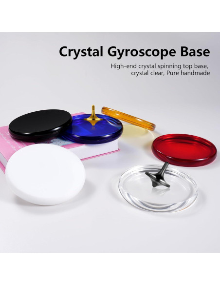 Base de Trompo de Vidrio Óptico CHEETOP 120mm Doble Cóncavo