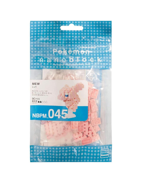 Nanoblock Pokémon - Set de 2 Espeon y Mew - 220 Piezas