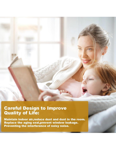 Sello de Burbuja Kerf 1/4" Showingo 30.48m Blanco TPE