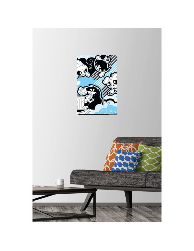 Póster de Pared Las Chicas Superpoderosas Trends 56.83x37.34cm