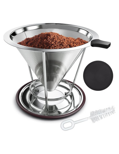 Goteador de Café Acero Inoxidable CMBPNNGS 1-2 Tazas Reutilizable