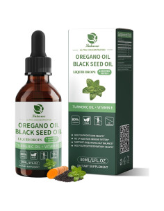 Aceite de Orégano 29.57 ml Lukaree - 80% Carvacrol Vegano