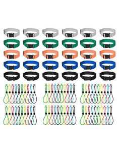 Juego de 50 Clips y Correas de Lavandería Awsxuoor - Nylon