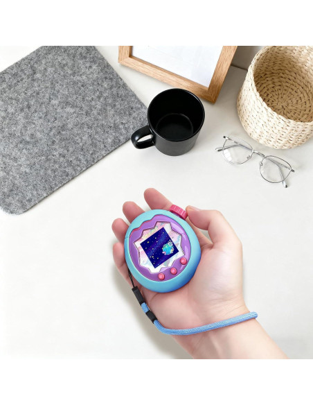 Funda de Silicona YouKnow para Tamagotchi Paradise Azul 3 en 1
