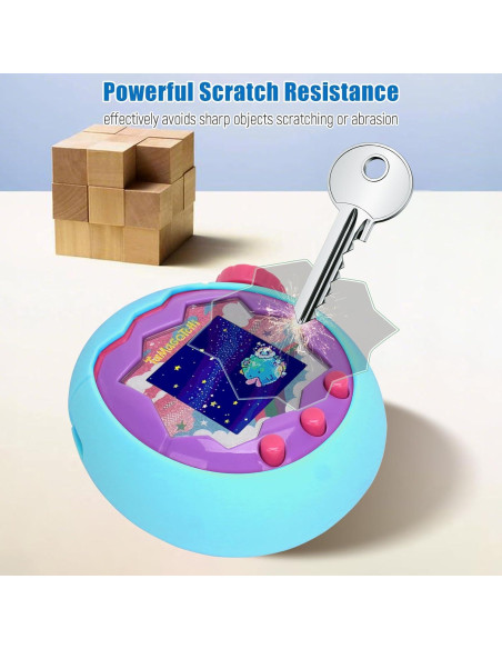 Funda de Silicona YouKnow para Tamagotchi Paradise Azul 3 en 1