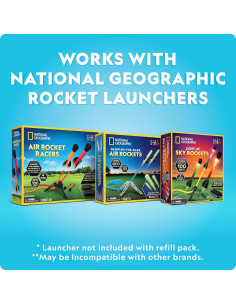 Relleno de Cohete de Aire Blue Marble - 5 Cohetes LED 2