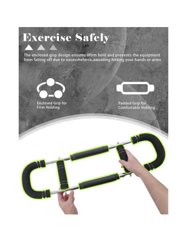 Entrenador de Fuerza de Brazo Jikbeed - Twister Ajustable 27-50 kg