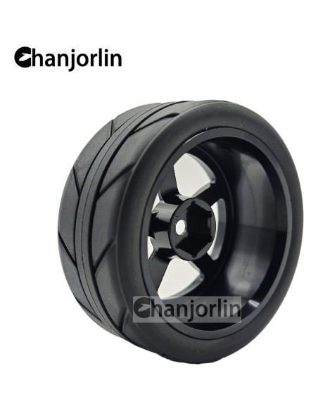 Neumáticos y Ruedas RC 1:10 Chanjorlin 4 Pcs 65mm Drift