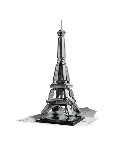 LEGO Arquitectura Torre Eiffel 321 Piezas 30.48 cm Gris