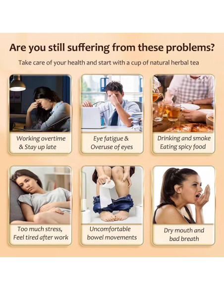 Té Herbal Meideal de Goji Berry y Crisantemo 15 Bolsitas