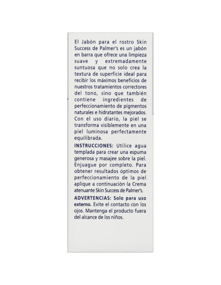 Barra de Limpieza Anti-Manchas Palmer's Skin Success 99.22g