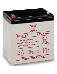 Batería Yuasa NP4-12 12V 4Ah SLA 2