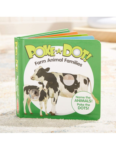 Libro Interactivo Poke-a-Dot Melissa & Doug Animales de Granja
