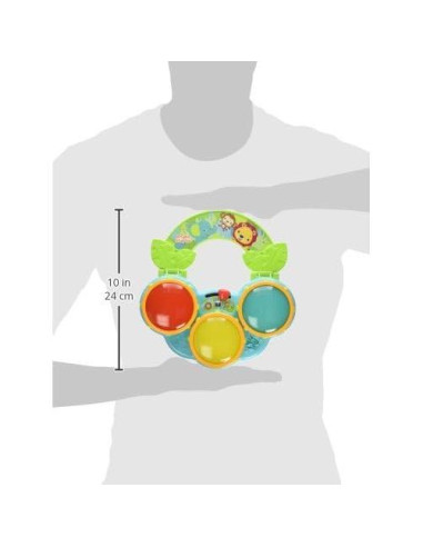 Juguete Tambor Musical Bright Starts Safari Beats 3m+